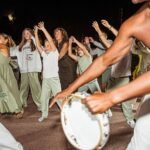 Animation immersive avec danseurs brésiliens anniversaire 40 ans paris