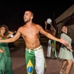 Animation immersive avec danseurs brésiliens anniversaire 40 ans region parisienne